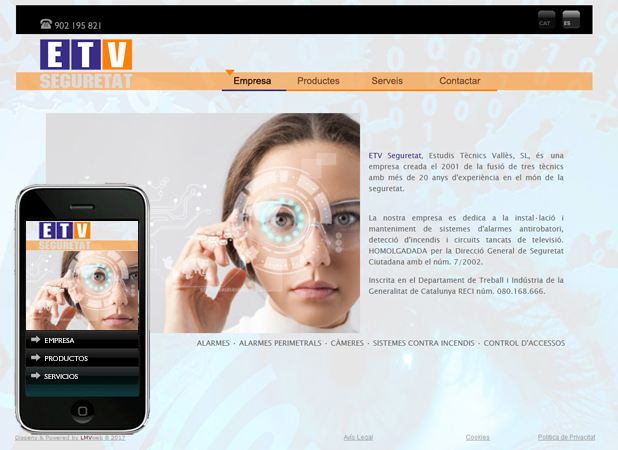 LMVweb, examples of web design.
LMVweb, hosting, domains, e-commerce